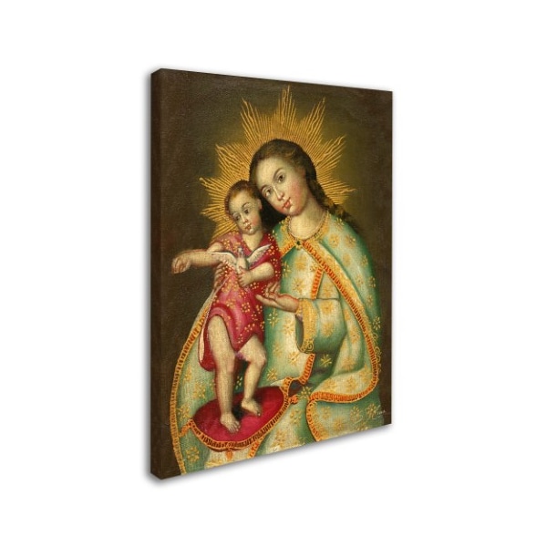 Masters Fine Art 'The Virgin And Son II' Canvas Art,24x32